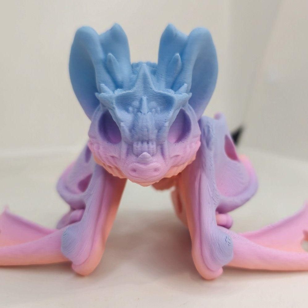 3D-geprinte beweegbare vleermuis