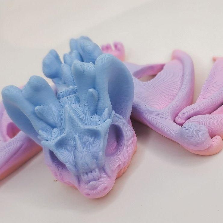 3D-geprinte beweegbare vleermuis