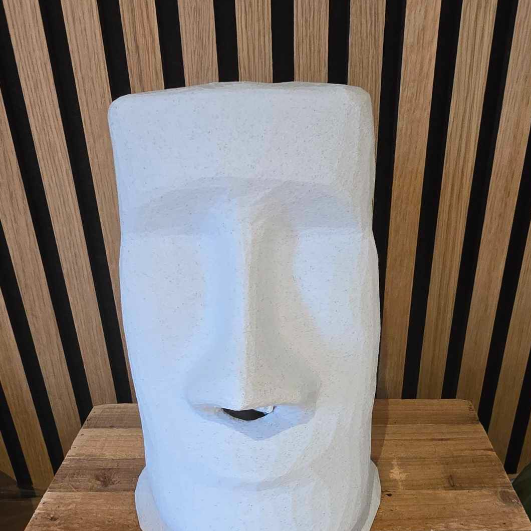 3D-geprinte Tissuehouder - Moai Beeld Ontwerp
