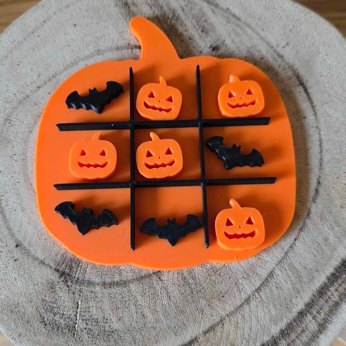 Halloween Tic-Tac-Toe spel