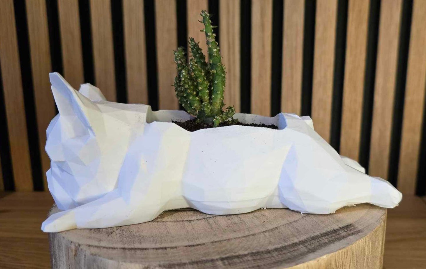 Frenchie bloempot