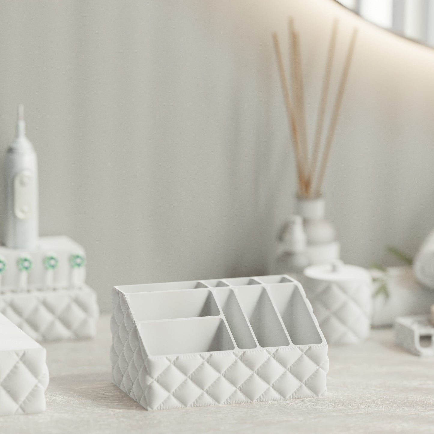 Stijlvolle badkamer organizer