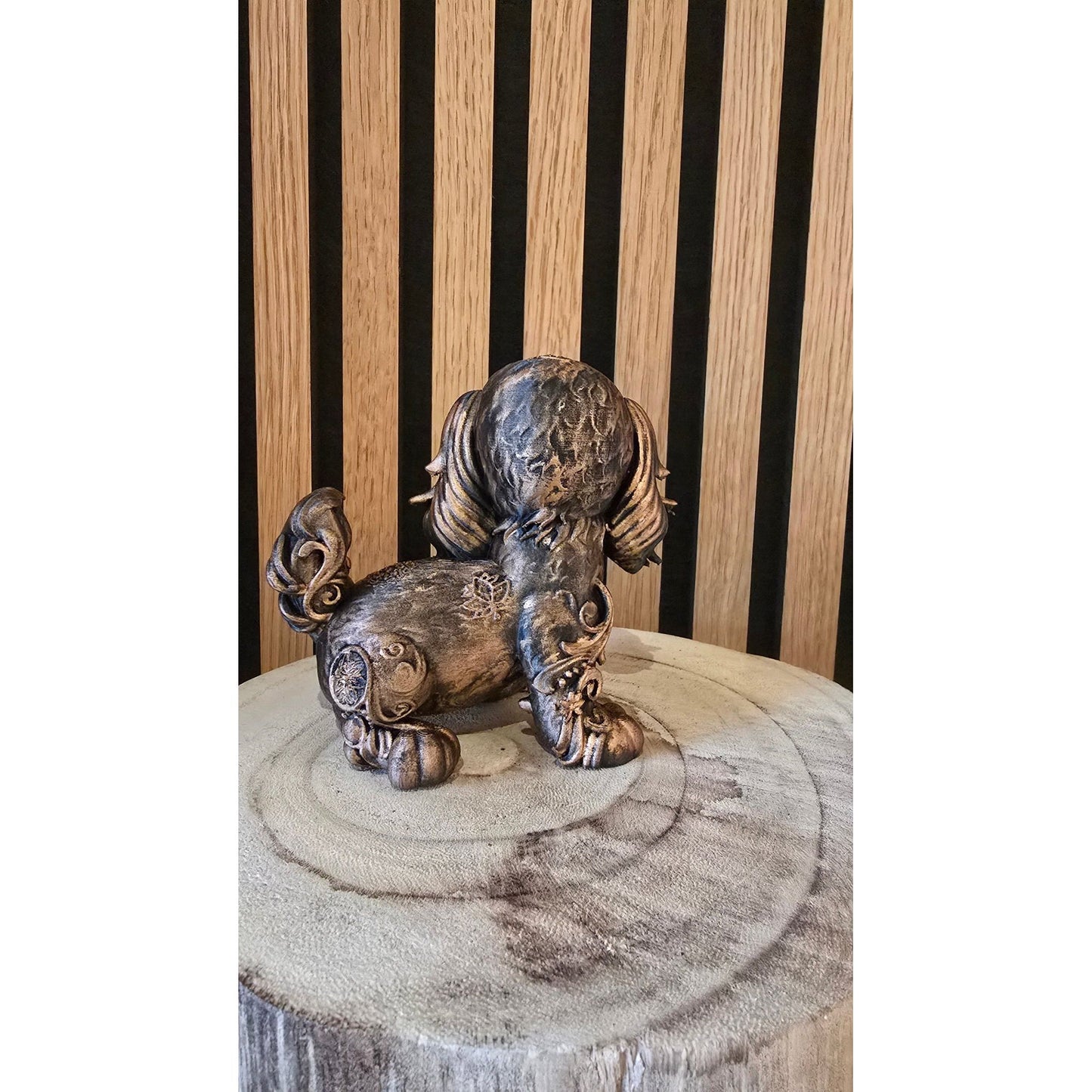 Cocker Spaniel Beeldje - Mystiek Bronslook 12cm - Het Oekedoeleke