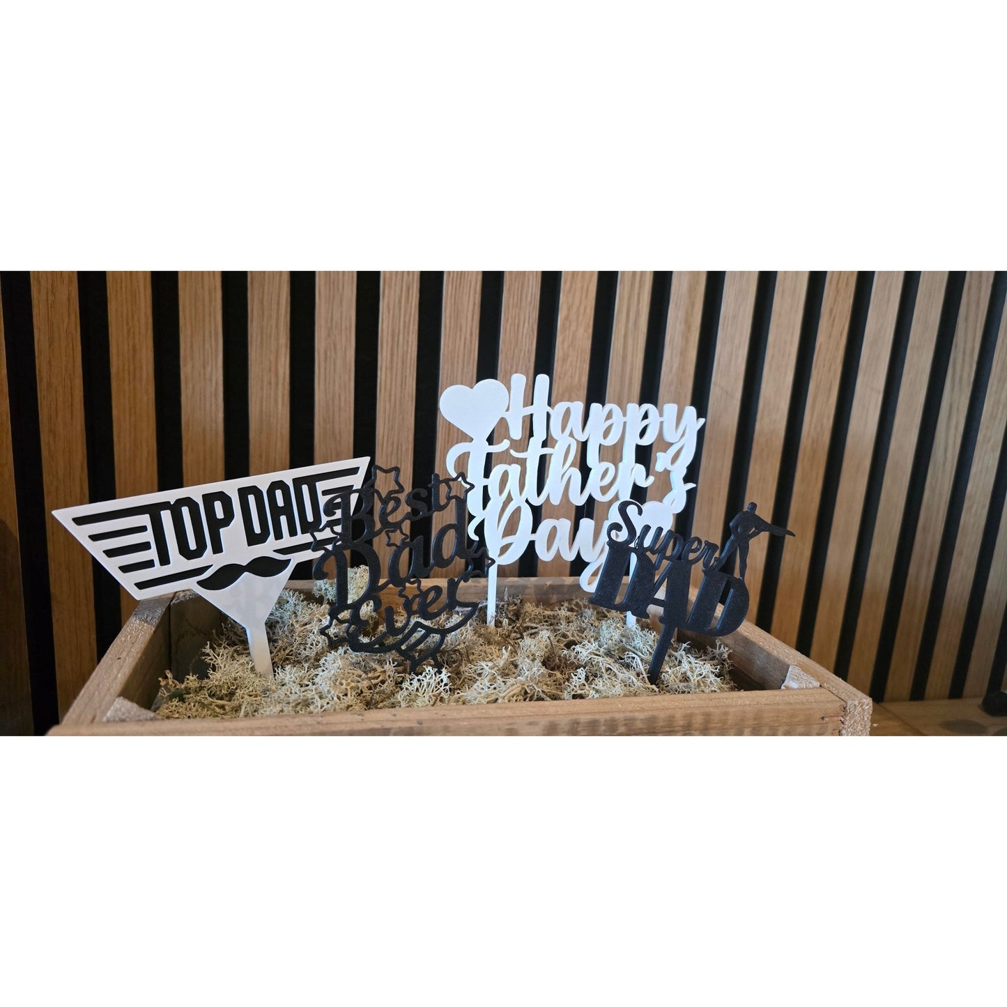 Happy Father's Day Plantensteker - Vaderdag Cadeau - Het Oekedoeleke