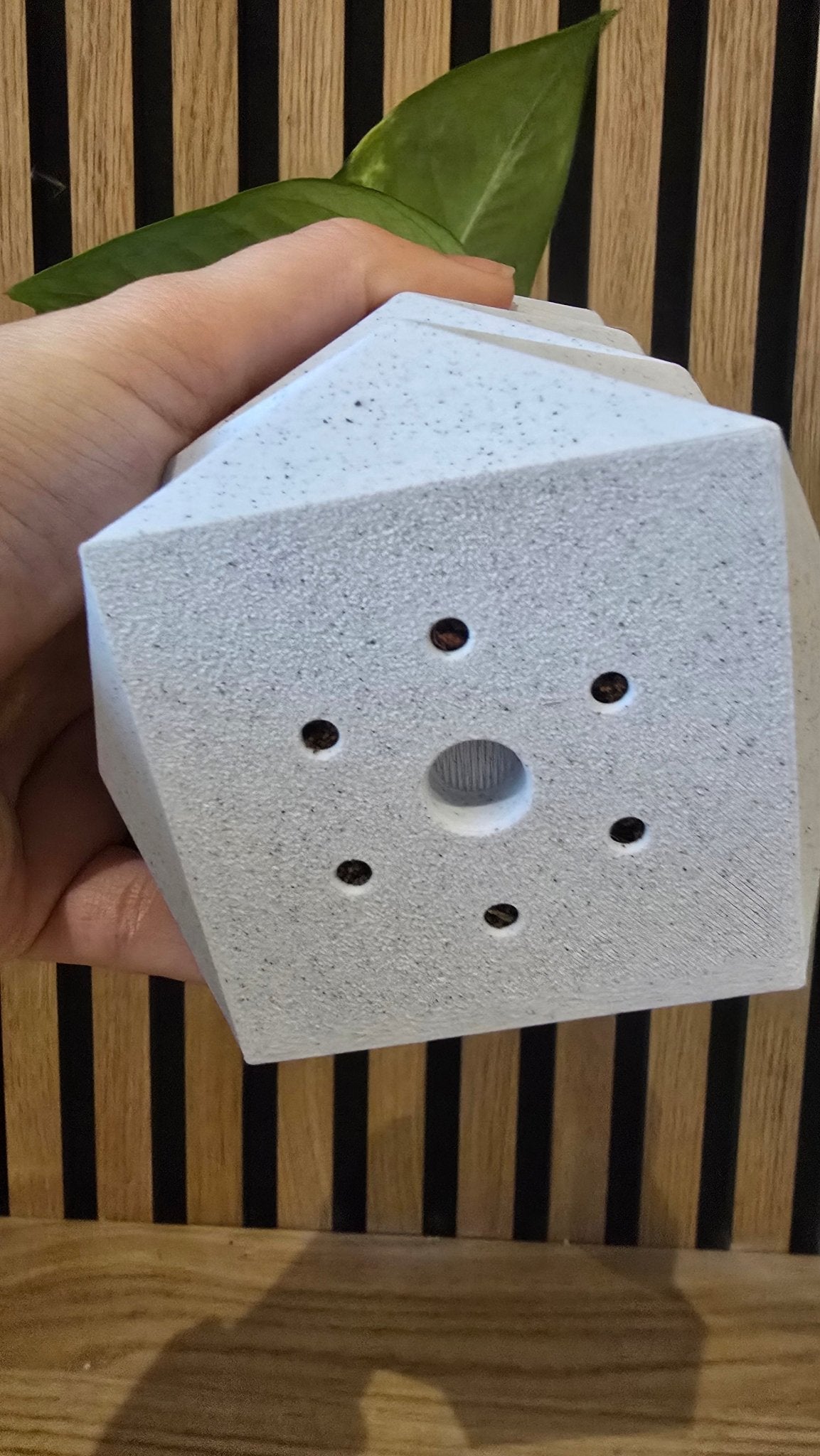Origami Bloempot - Geometrisch Design - Het Oekedoeleke