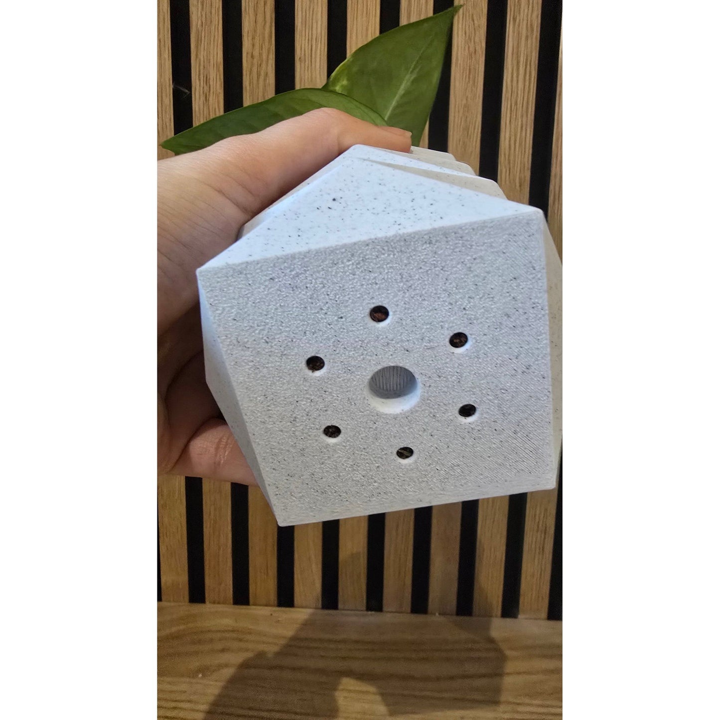 Origami Bloempot - Geometrisch Design - Het Oekedoeleke