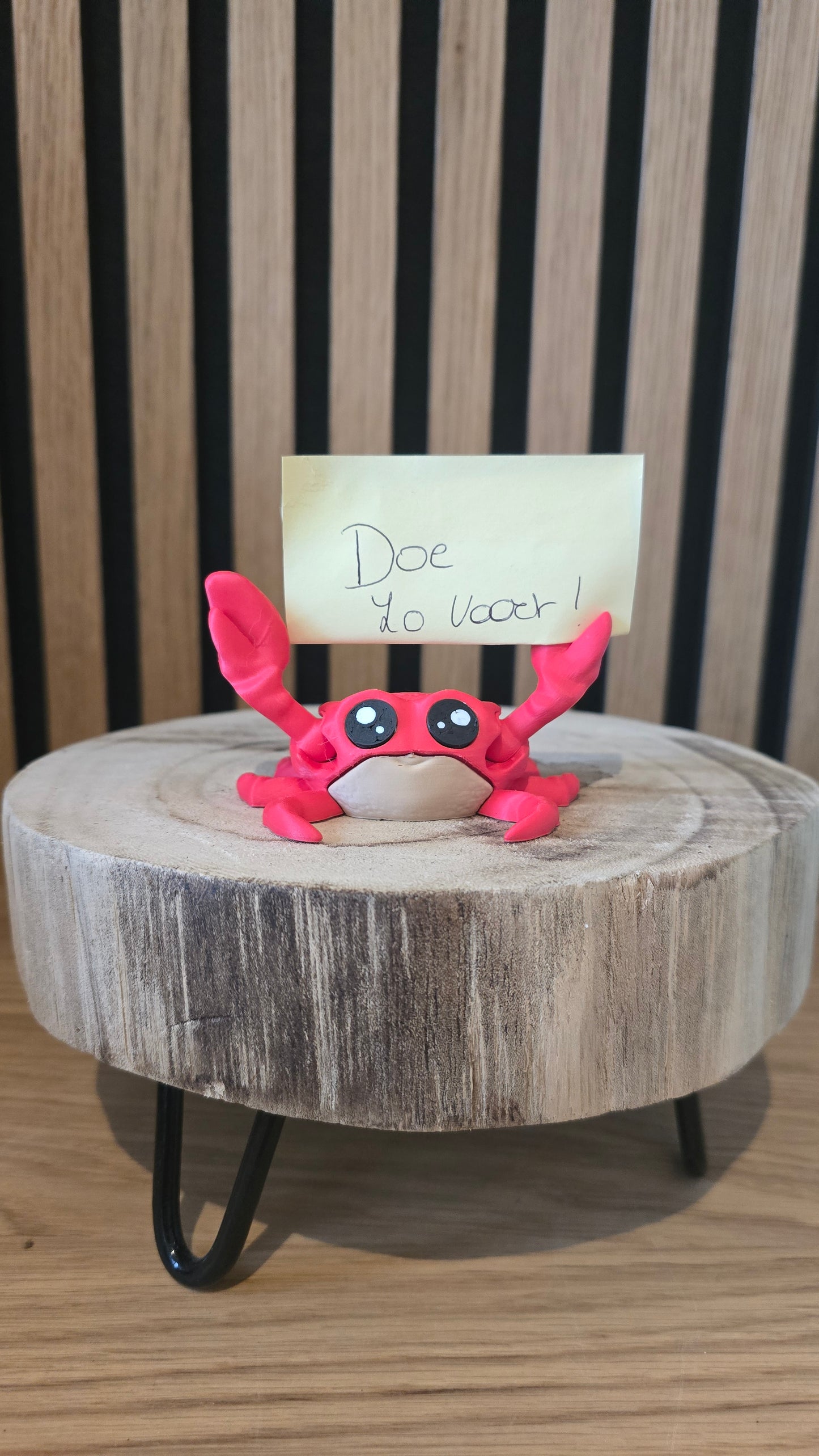 Krab-fotohouder