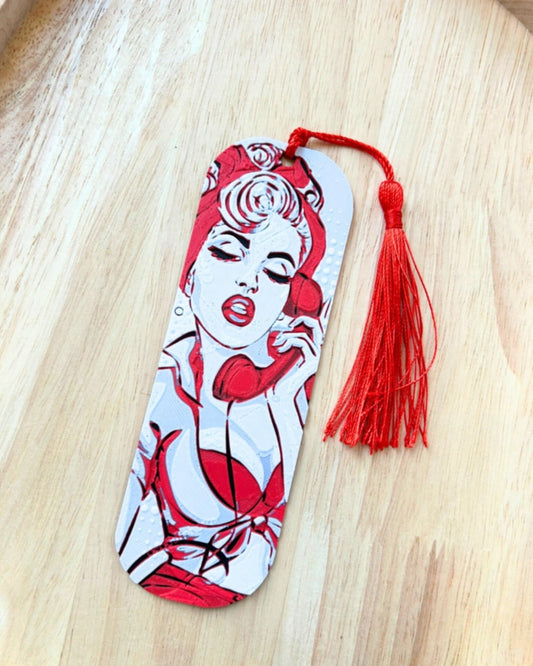 Bladwijzer - Retro pin-up