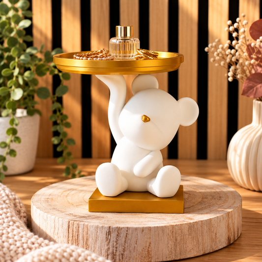 3D Beer Displayhouder met Gouden Plateau