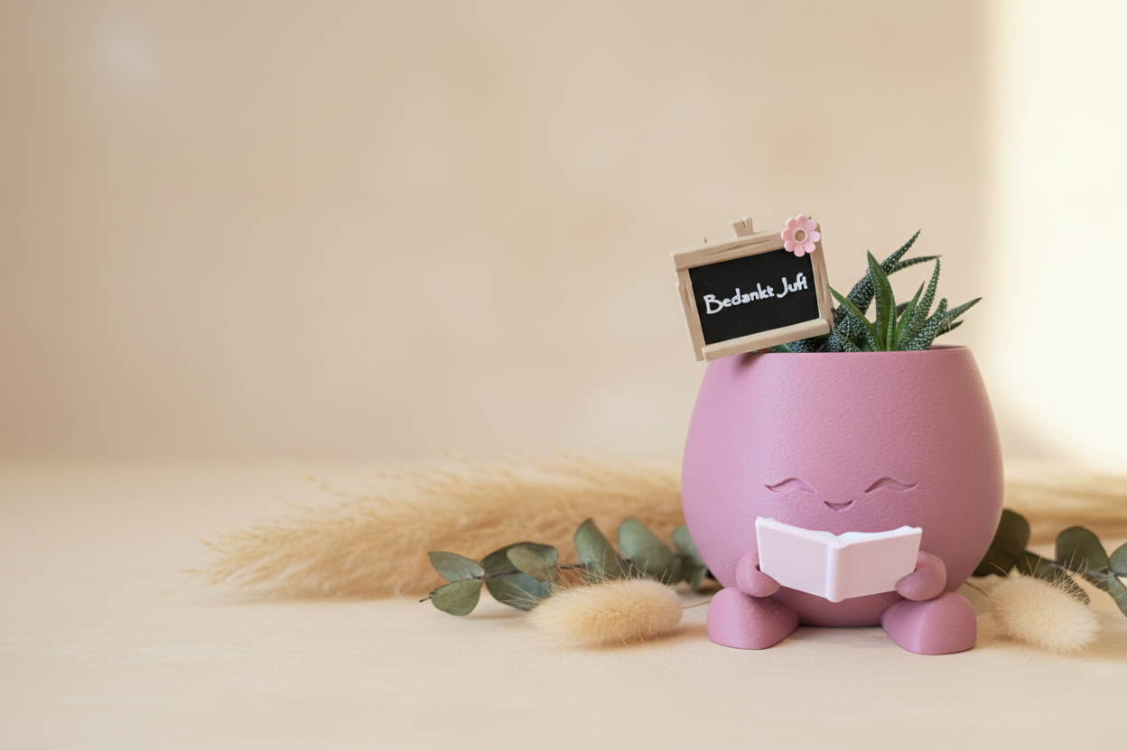 Banner groene pot