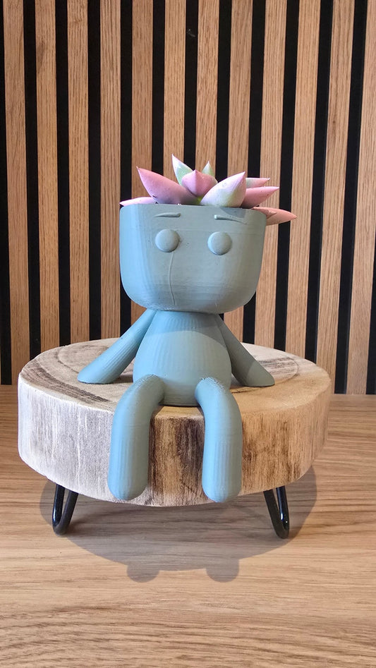 Bloempotmannetje zitter - Het Oekedoeleke