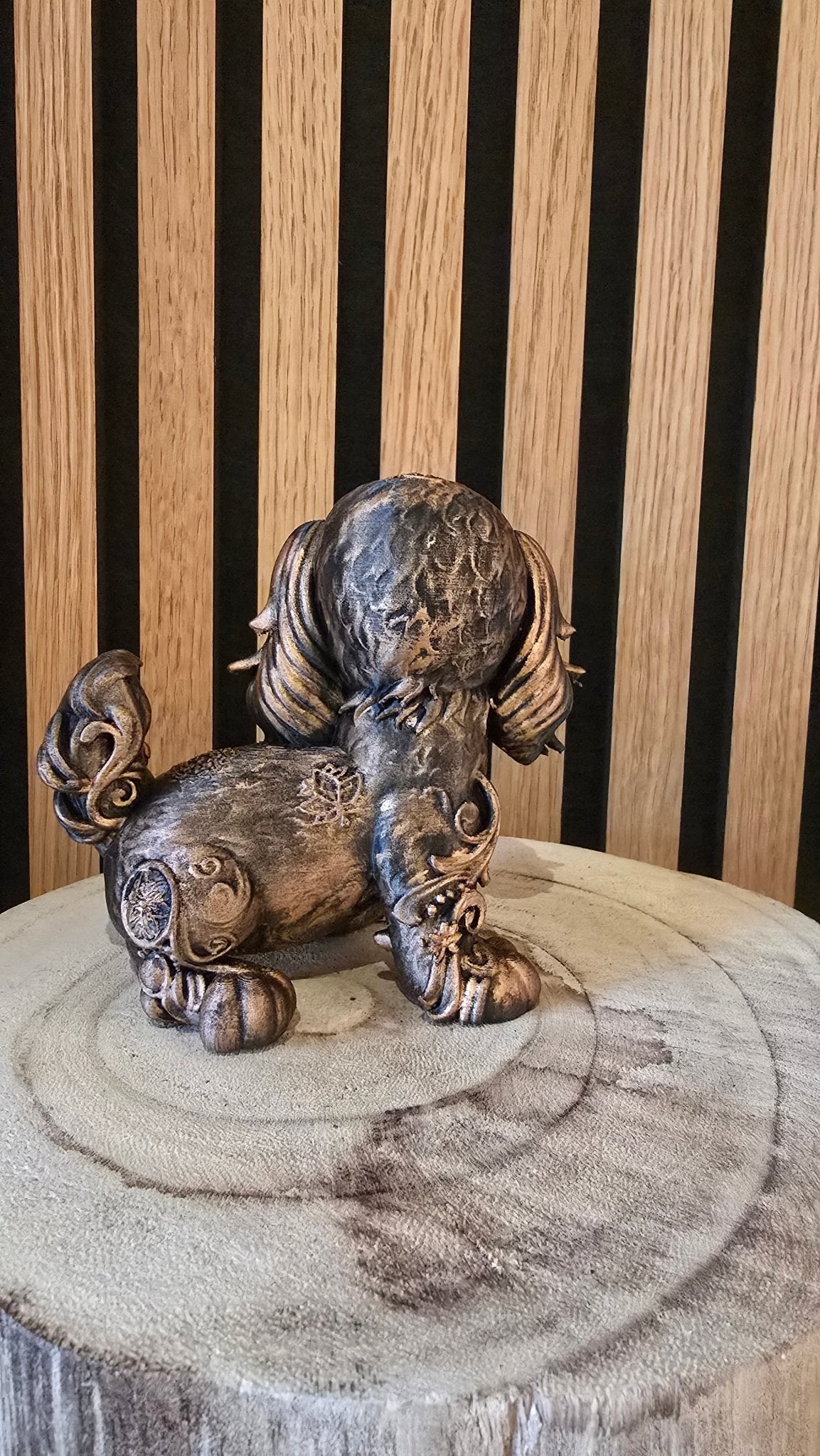 Cocker Spaniel Beeldje - Mystiek Bronslook 12cm - Het Oekedoeleke