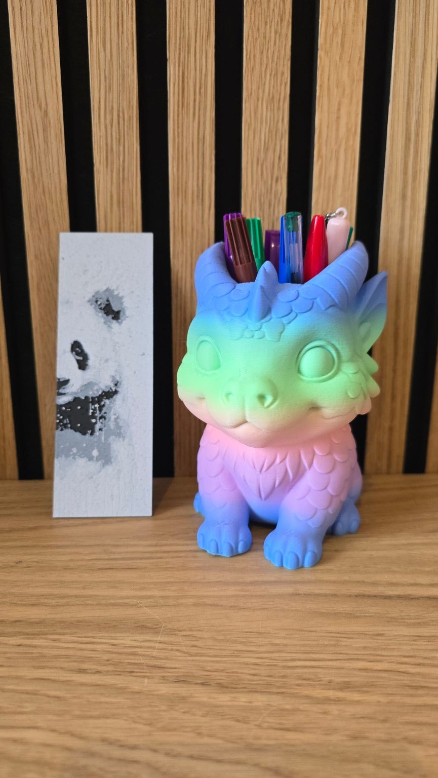 Draak Pennenhouder - 3D Geprint & Magisch - Het Oekedoeleke