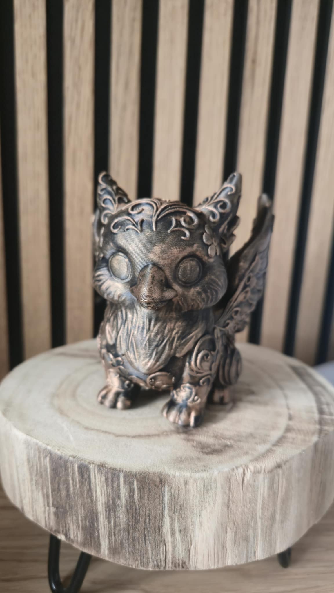 Gryphon beeldje – Mystiek fabeldier decoratie (12 cm) - Het Oekedoeleke