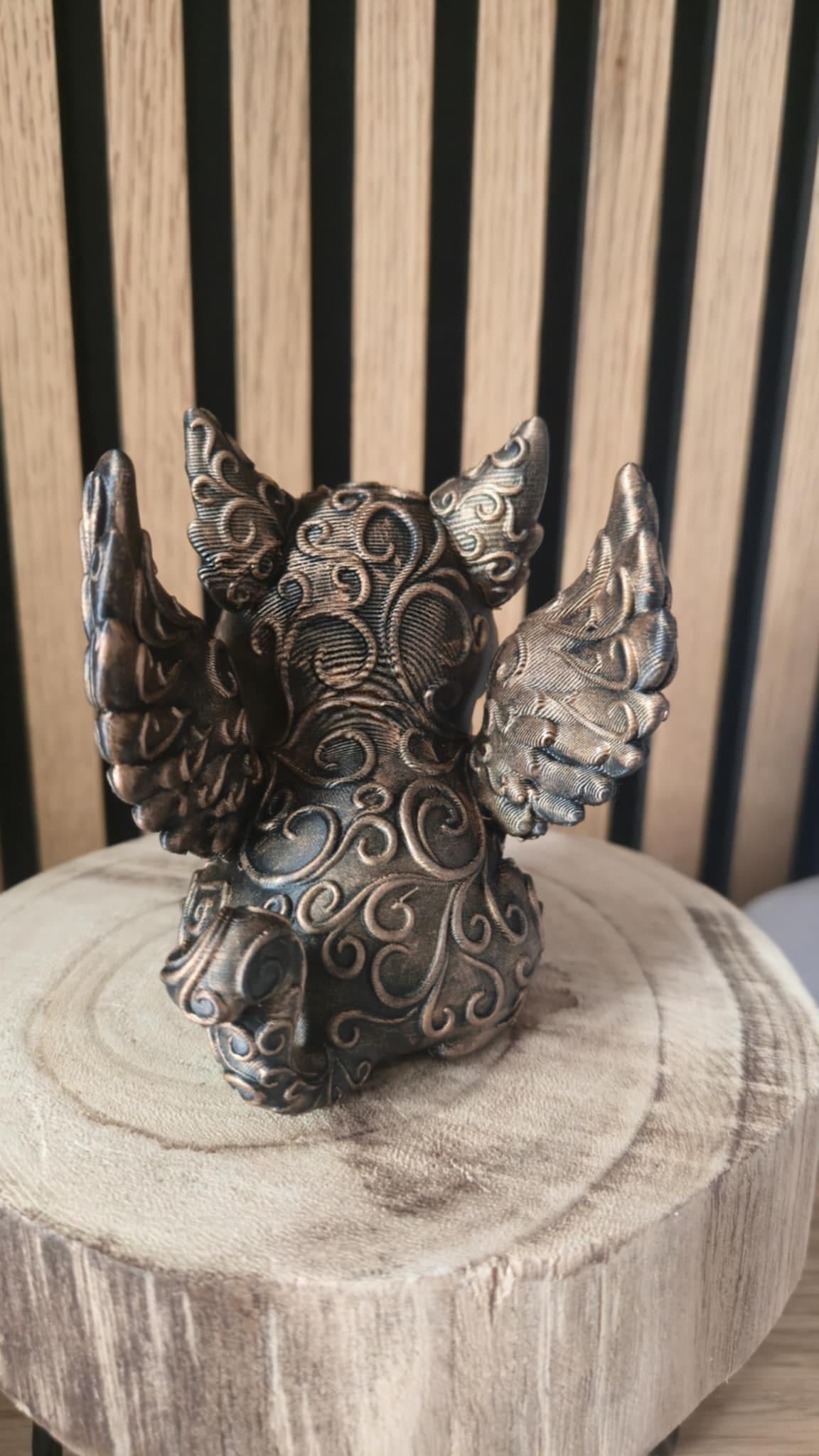 Gryphon beeldje – Mystiek fabeldier decoratie (12 cm) - Het Oekedoeleke