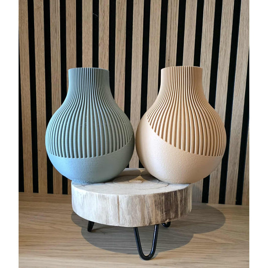 Japandi Vaas - Minimalistisch Design - Het Oekedoeleke