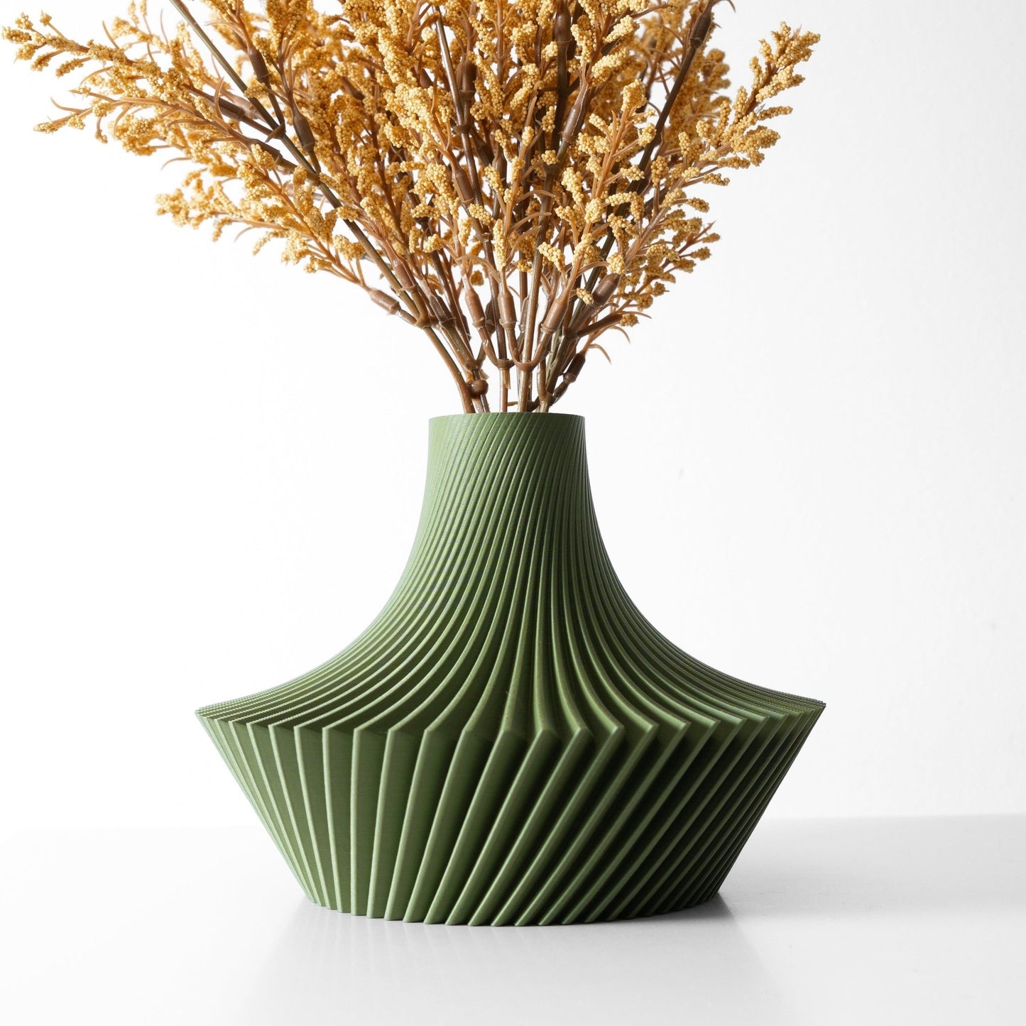 Kitan Vaas - Gelaagd Effect 3D Geprint 11cm - Het Oekedoeleke