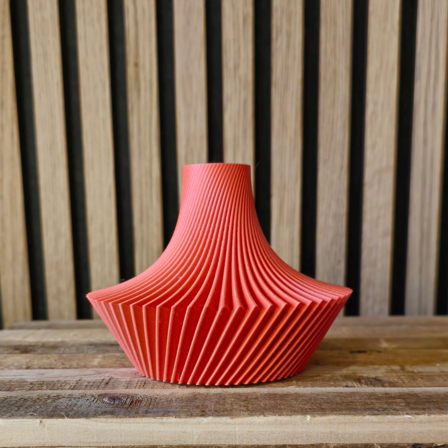Kitan Vaas - Gelaagd Effect 3D Geprint 11cm - Het Oekedoeleke