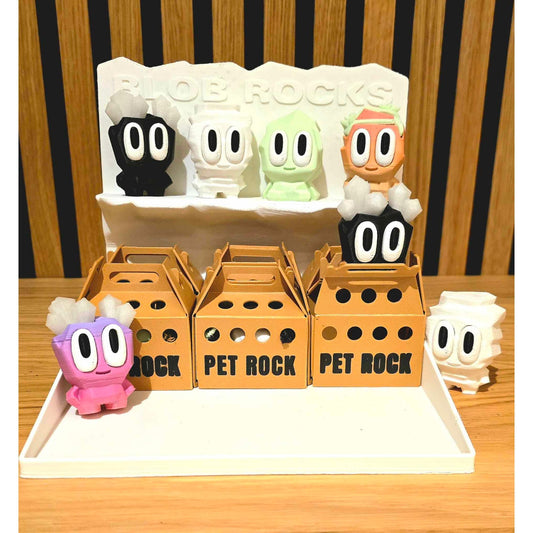 Mystery Pet Rock - Verzamelbare 3D Figuurtjes - Het Oekedoeleke