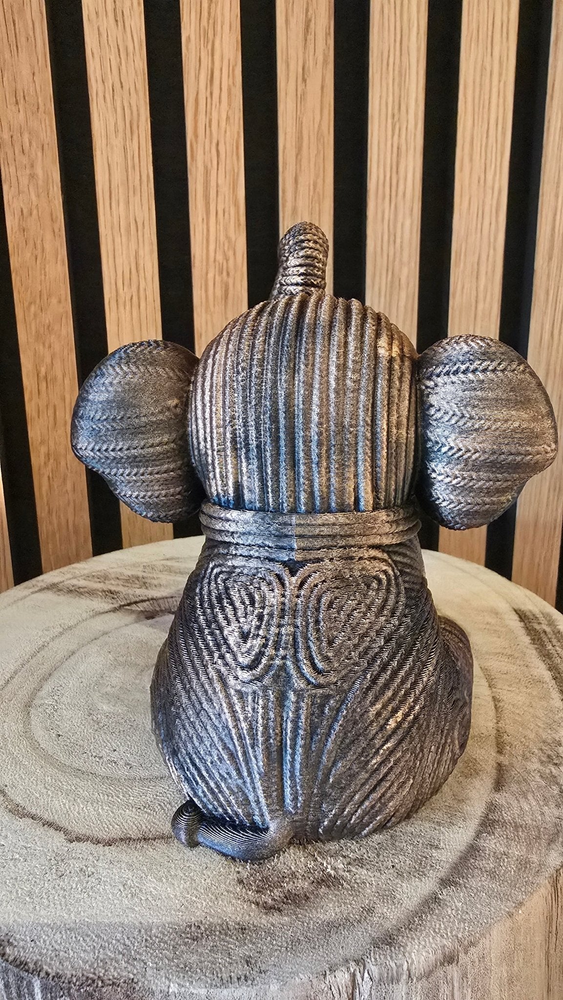 Olifant Beeldje - Mystiek Bronslook 12cm - Het Oekedoeleke
