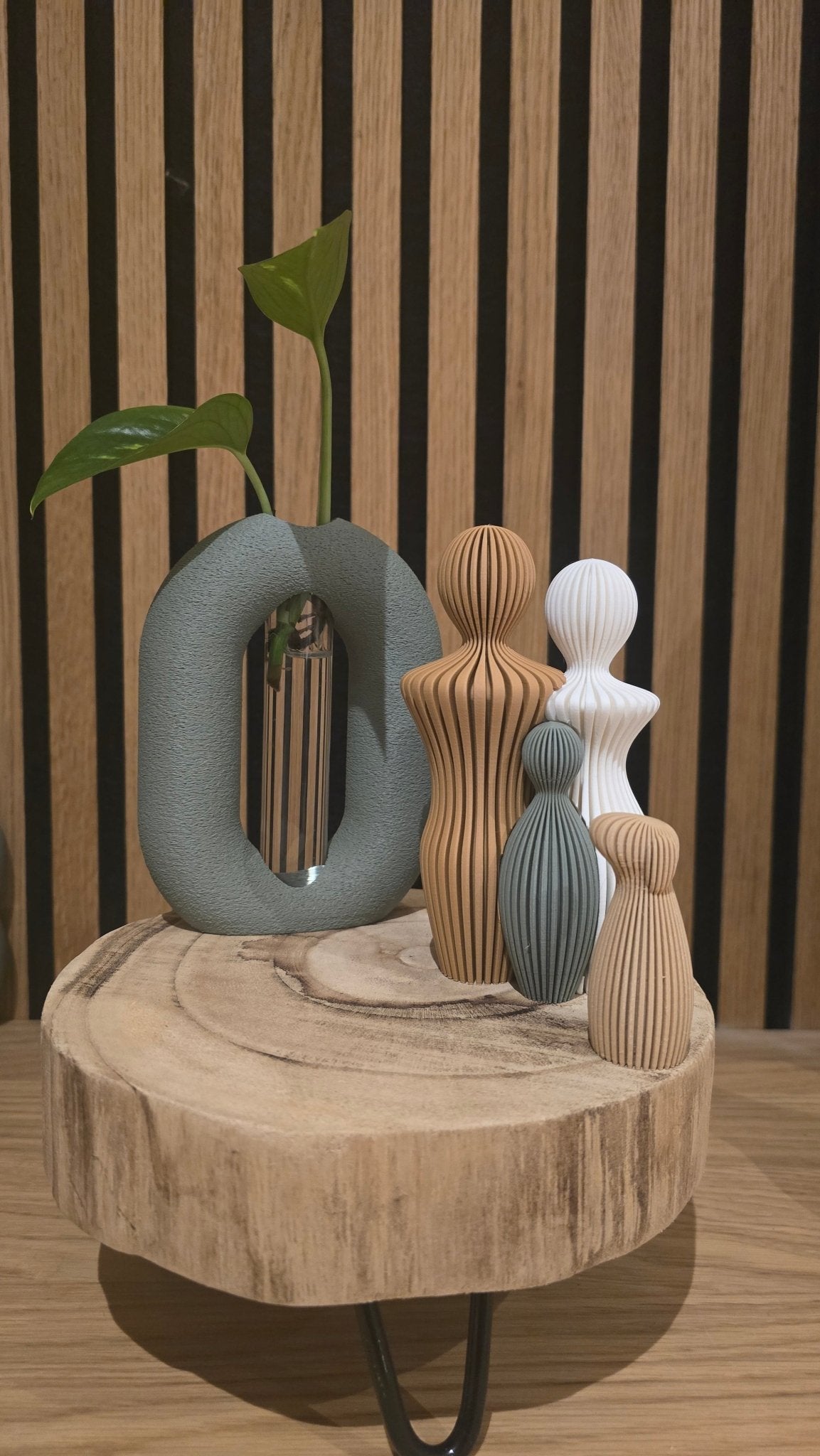 Ons Gezin - Compleet met Huisdier | 3D Geprinte Familie Set - Het Oekedoeleke