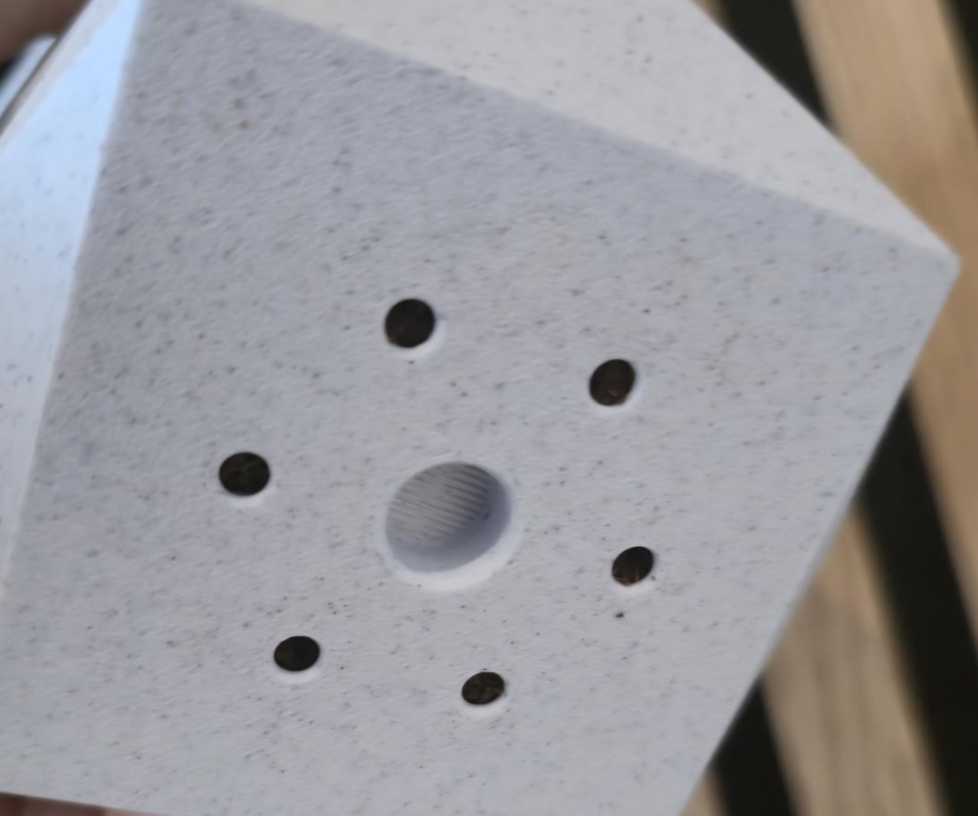 Origami Bloempot Duo - Wit - Het Oekedoeleke