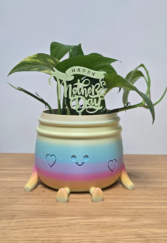 Plantensteker Happy Mother's Day - Het Oekedoeleke