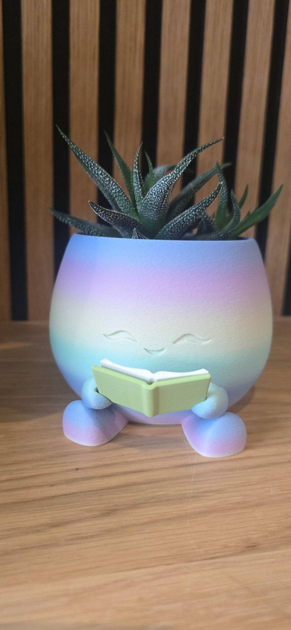 Reading Oekie – 3D geprinte bloempot - Het Oekedoeleke
