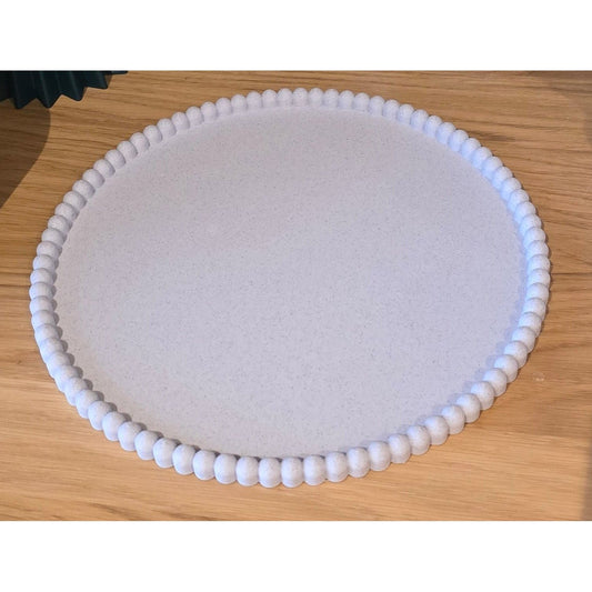 Ribbel Schaal 25cm - Japandi Decoratie - Het Oekedoeleke