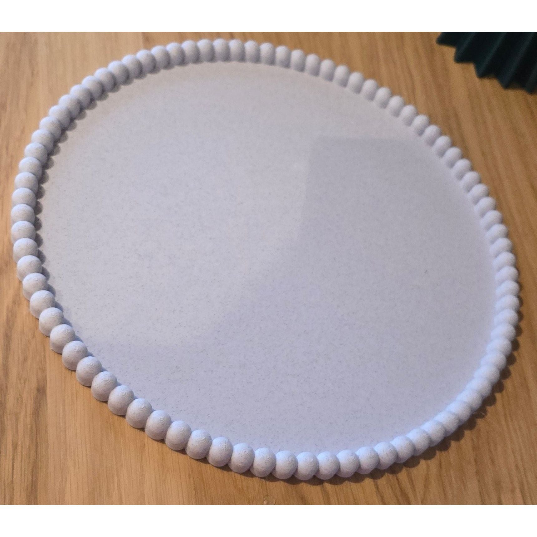 Ribbel Schaal 25cm - Japandi Decoratie - Het Oekedoeleke