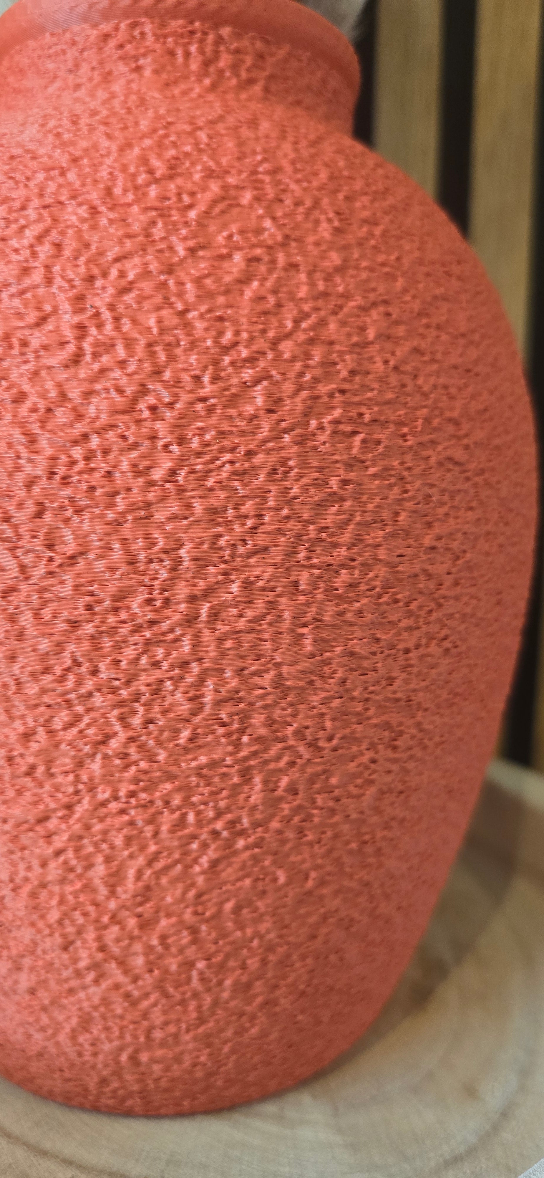 Close-up van de ruwe terracottastructuur