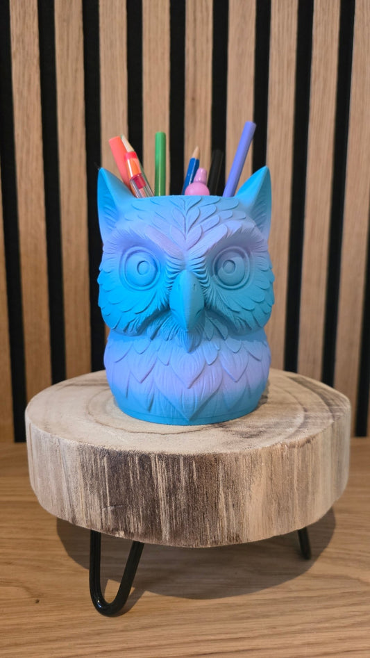 Uilen Penhouder - 3D Geprint & Schattig - Het Oekedoeleke