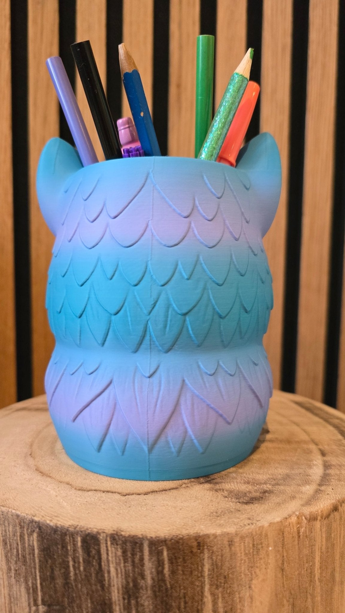 Uilen Penhouder - 3D Geprint & Schattig - Het Oekedoeleke