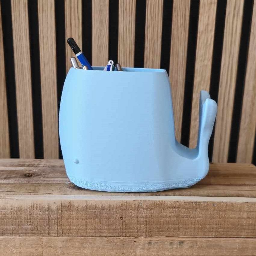 Walvis Pennenhouder - Schattige Walvis 3D Geprint voor Kinderen - Het Oekedoeleke