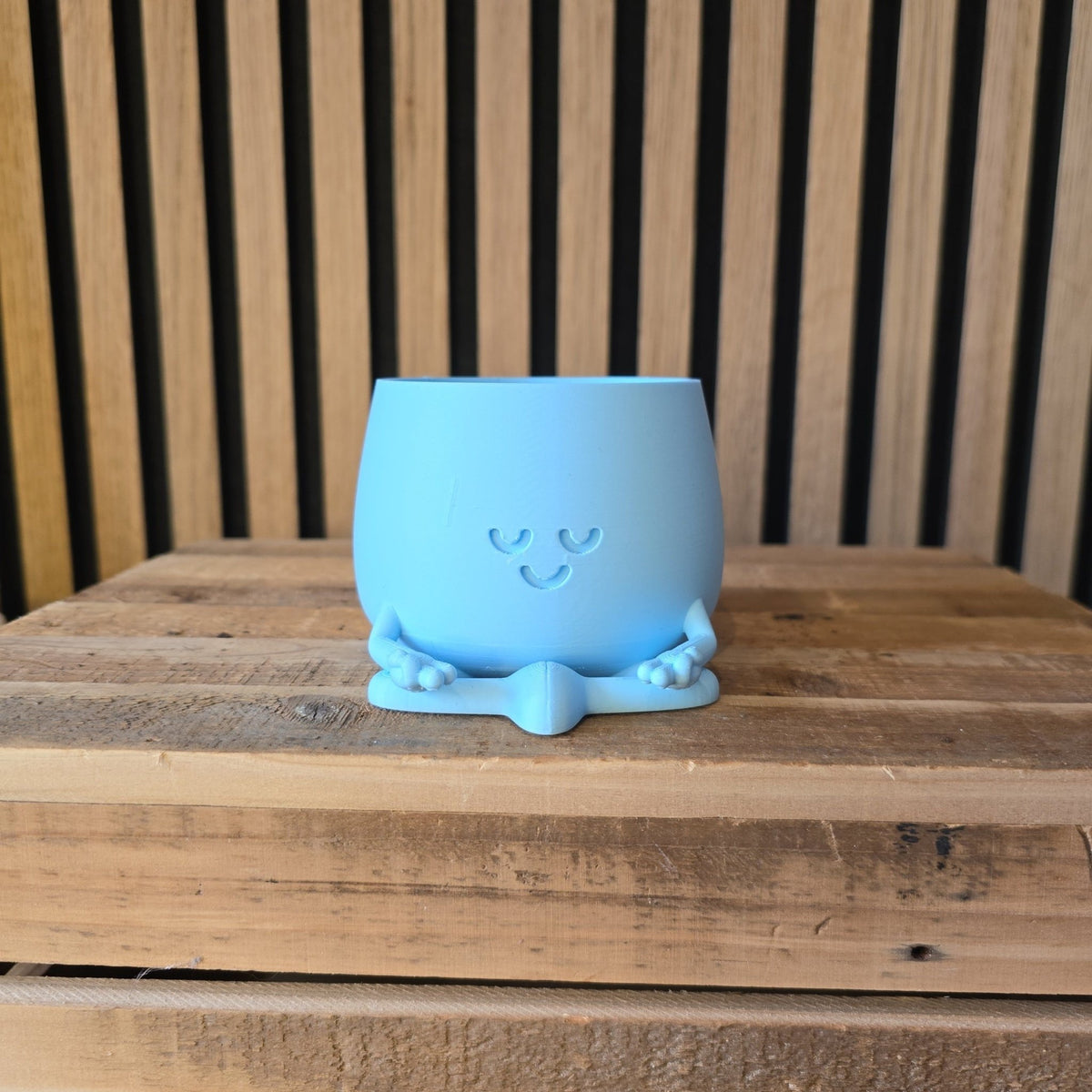 ZEN Bloempot - Mediterend Figuurtje 3D Geprint - Het Oekedoeleke
